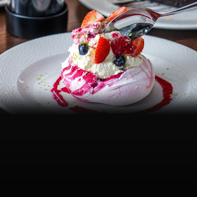Dessert menu at The Bathampton Mill