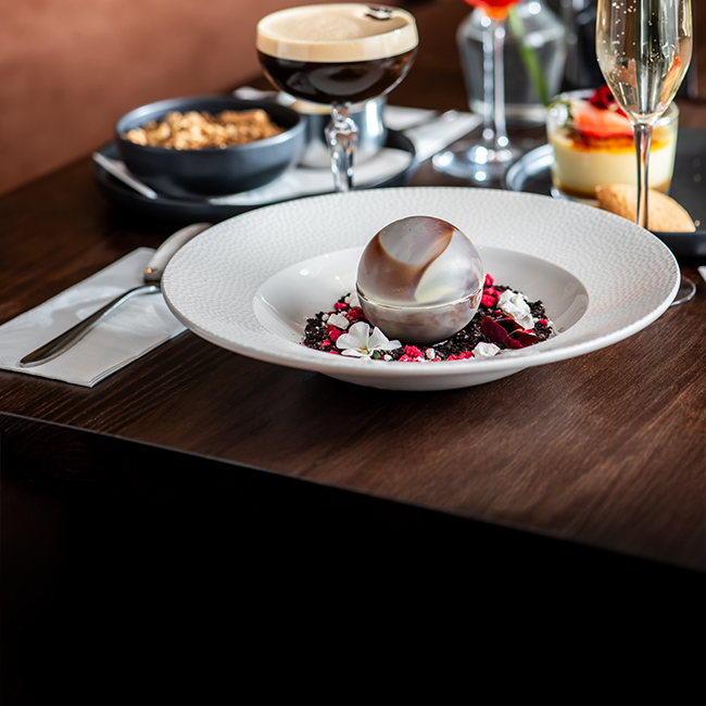 Dessert menu at The Bathampton Mill